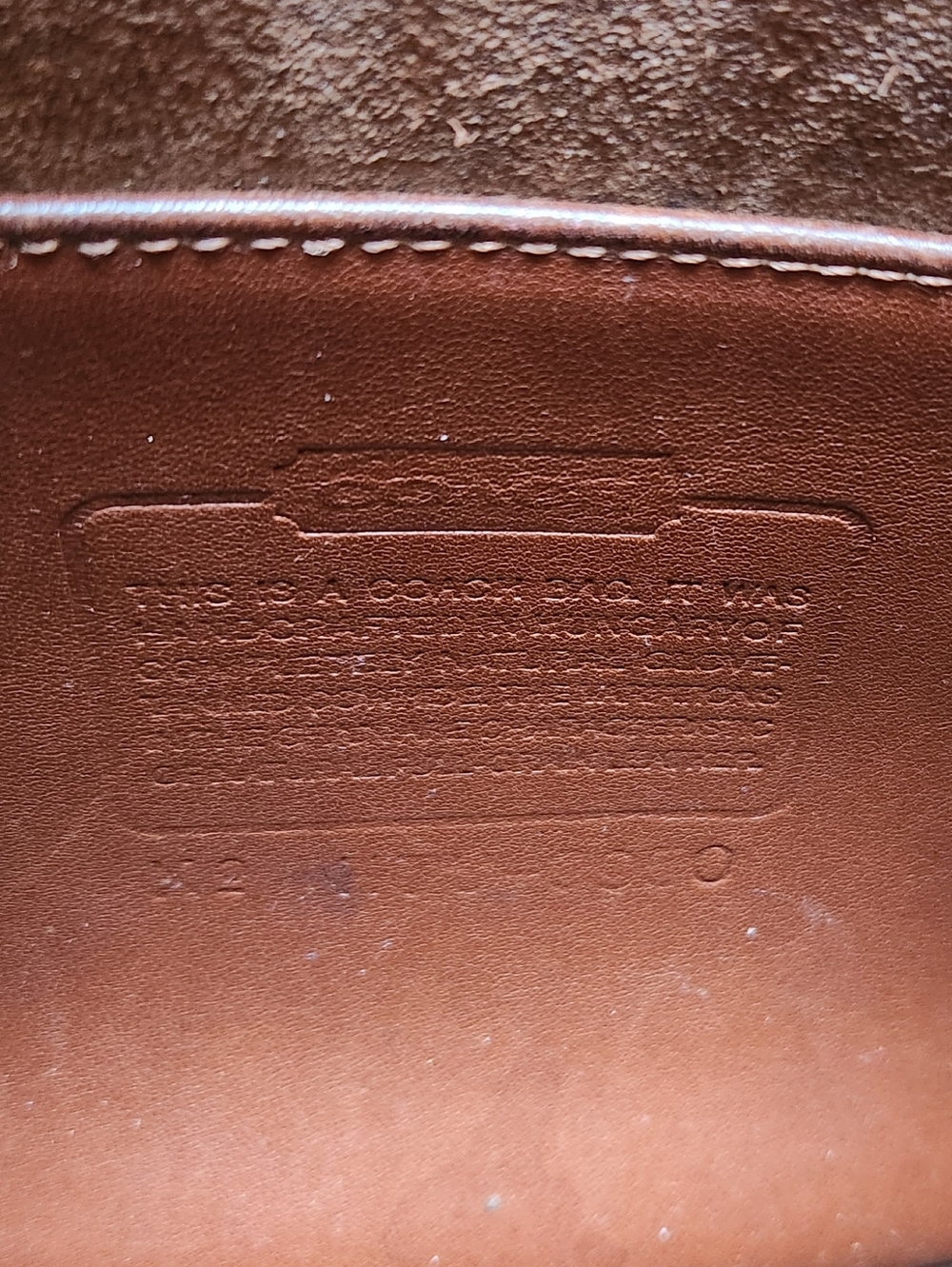 Vintage Coach Janice Legacy British Tan - Picture 9 of 9